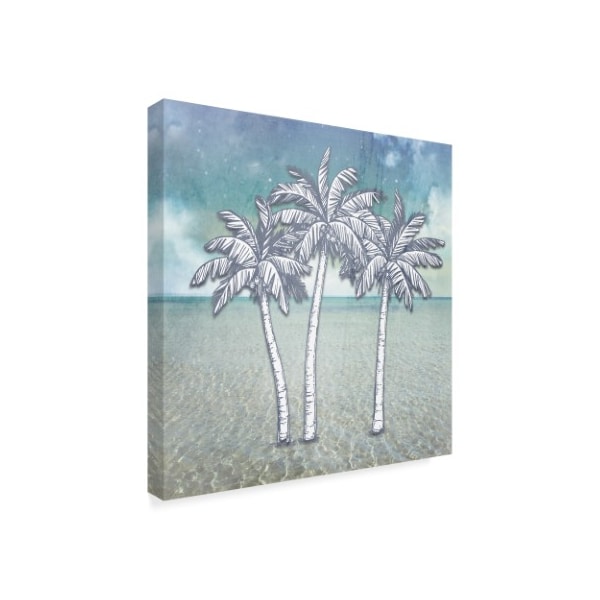 Lightboxjournal 'Palm Trees' Canvas Art,14x14